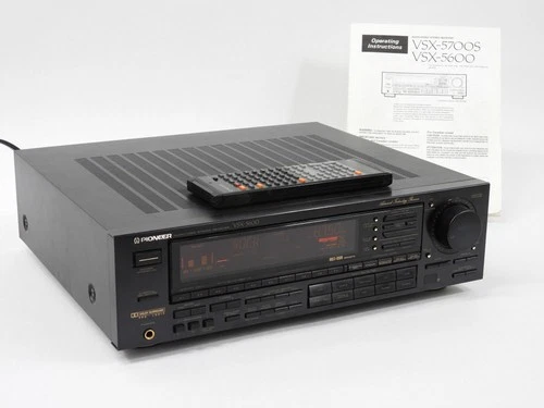 Pioneer VSX-5600 Vintage Stereo Receiver + Manual + CU-VSX018 Remote (excellent)