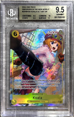 Koala (Parallel) graded BGS 9.5 for sale on eBay