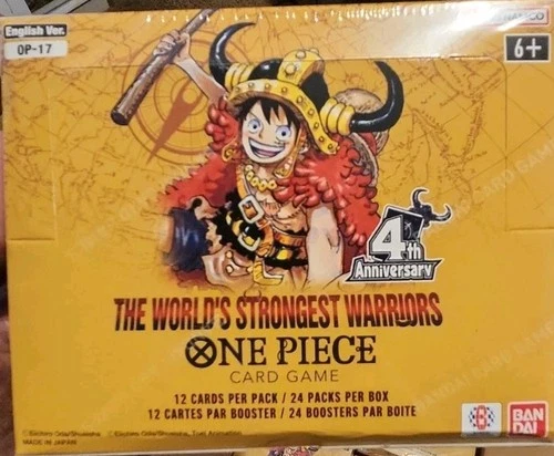 One Piece The World's Strongest Warriors OP-17 Booster Box