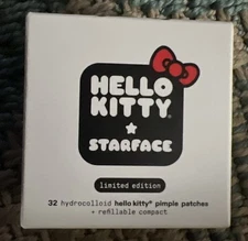 HELLO KITTY * Limited Edition * Starface Hydro-Stars Compact + 32 Pimple Patches