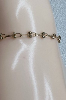 Massives zierliches Armband 18 kt Gold