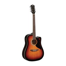 Eko Ranger CW EQ Brown 06216650 Chitarra acustica Sunburst Elettrificata Cutaway