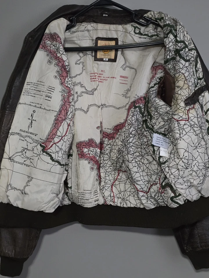 Chaqueta de cuero Hard Rock Café San Antonio talla mediana Foto 3 de 4