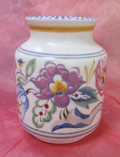 Vintage Poole Pottery Small Vase AP Floral Pattern Truda Carter Hilda Hampton