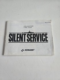 Nintendo NES Silent Service, OVP, Anleitung, Komplett