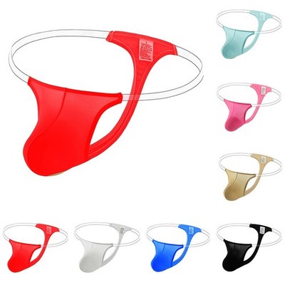 Eisseide G-String Schlafzimmer Sommerkleidung seidenähnlicher Stoff 85 % Nylon