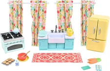 Honey Bee Acres Sweet Home Kitchen Accessories Playset, 27 Piece Set: