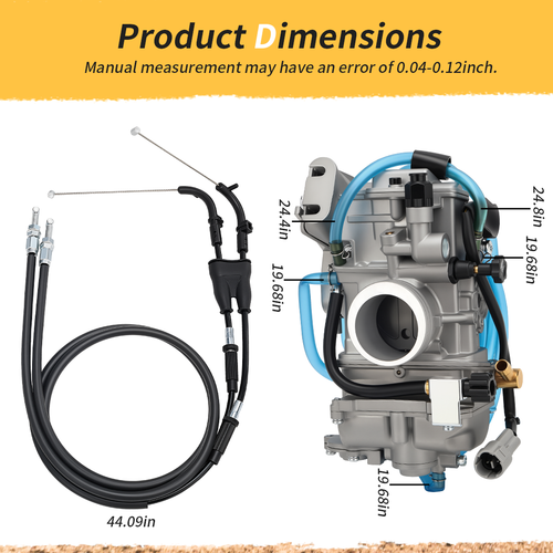 Assy câble carburateur et accélérateur compatible avec Suzuki RMZ 250 RMZ250 2004 2005 2006 - Photo 9/12