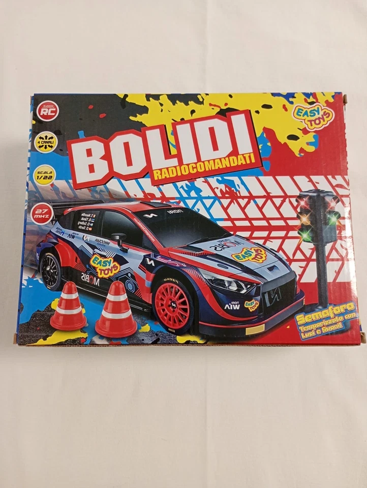 Bolide Radiocomandati Auto RC Easy Toys Scala 1:28 con Semaforo a Luci e Suoni - Immagine 3 di 4