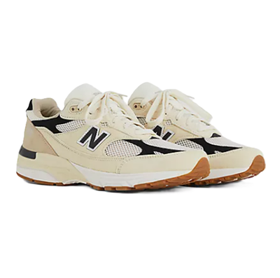 New Balance Men's Teddy Santis 993 Made in USA Sea Salt/Black