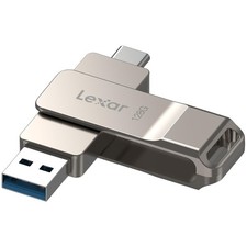 Secure 128GB Metal Housing USB Type-C Flash Drive []