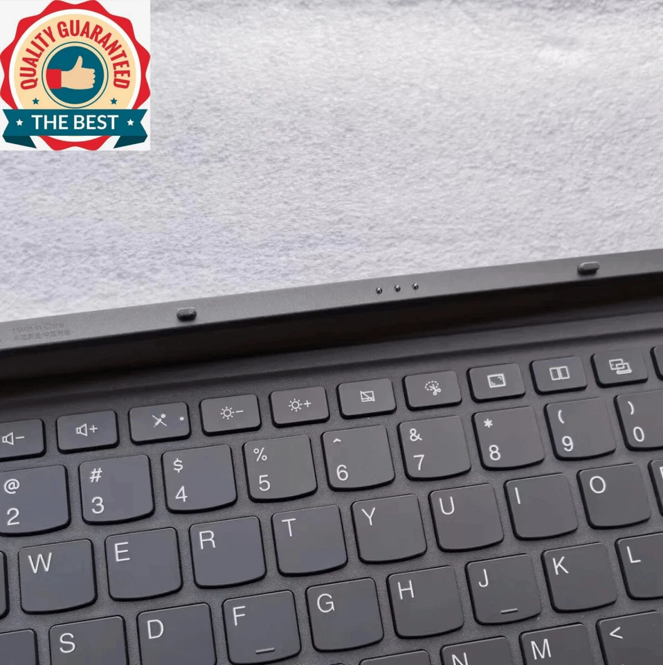 Original Para Lenovo Tab P12 12.7" 2023 Teclado Magnético Estuche Pack - Inglés EE. UU. Foto 4 de 4