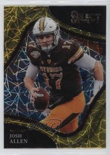2022 Panini Select Draft Picks Field Level Gold Lazer Prizm Josh Allen #169 19di