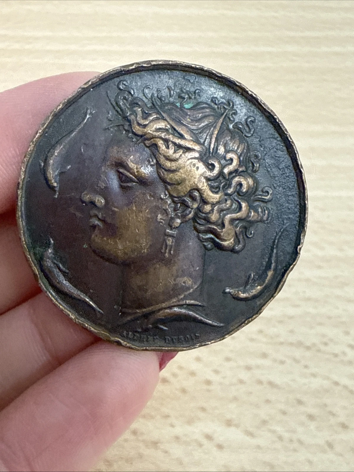 Médaille Société Des Finances Moral Des Lettres Et Des Arts De Seine Et Oise