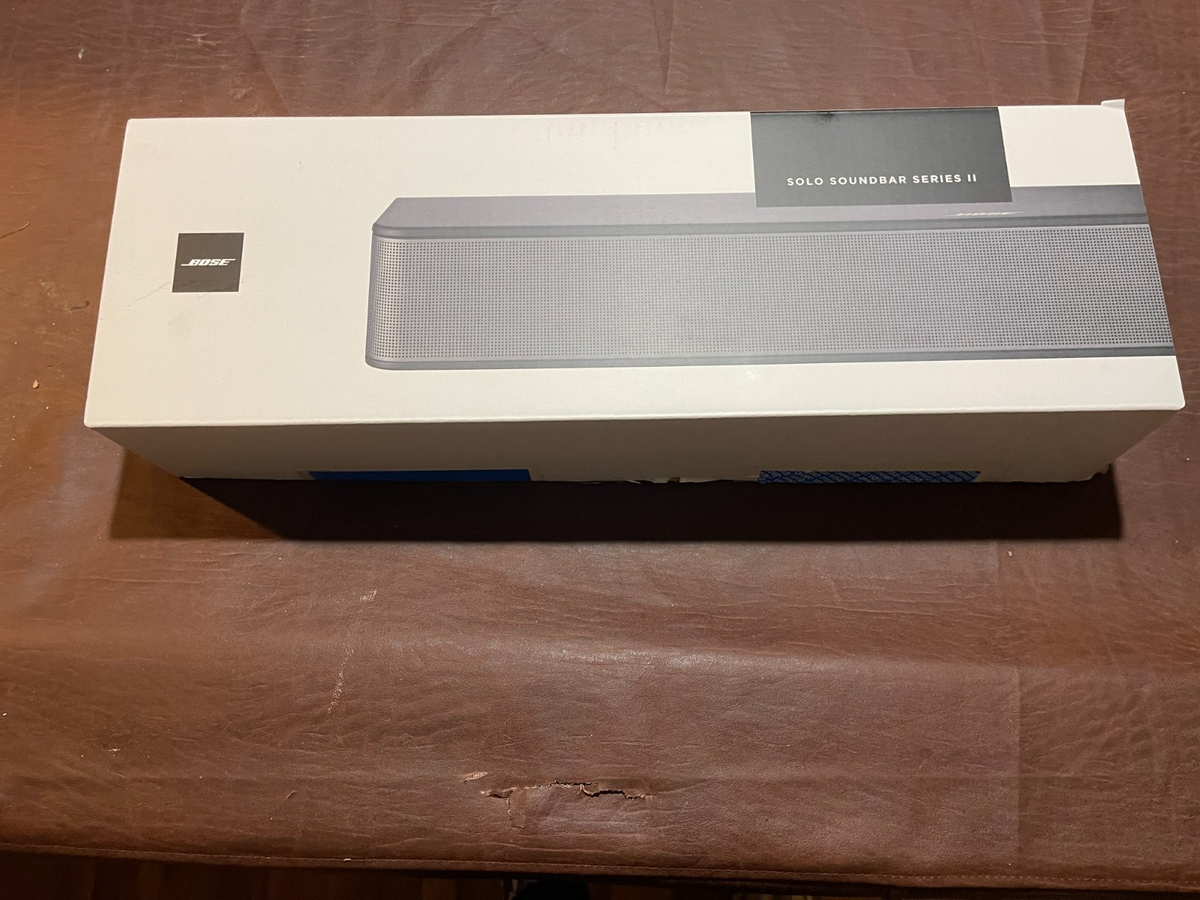 Buy Bose Solo Series II Soundbar - Black (845194-1100) online | eBay
