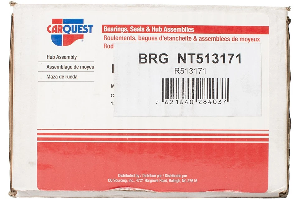 Conjunto de buje de cojinete de rueda delantera Carquest para BMW 740i 750iL 1995-2001 NT513171 Foto 4 de 4