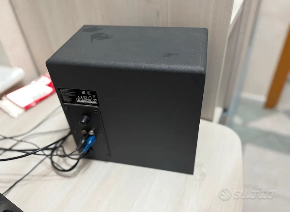 Logitech Z333 Sistema Altoparlanti con Subwoofer - Nera - Immagine 3 di 4