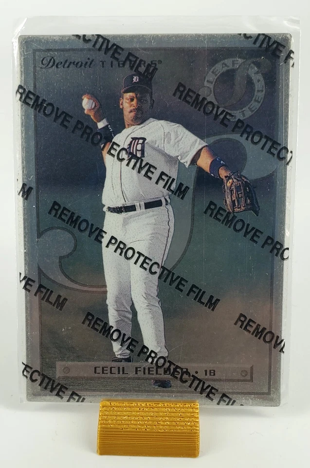 1996 Leaf Preferred - Steel Cecil Fielder #76 промо - Изображение 2 из 4