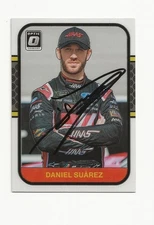 DANIEL    SUAREZ      NASCAR      AUTOGRAPHED    CARD