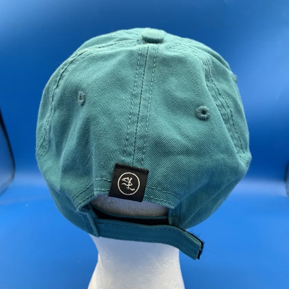 Sombrero Salt Life Original Est.03, parche con logotipo azul, salado vivo, 100 % algodón Foto 4 de 4