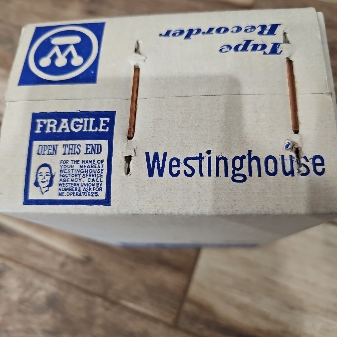 NEW Tape Recorder Unopened Westinghouse Cassette Model TMC 2020A Japan 2323