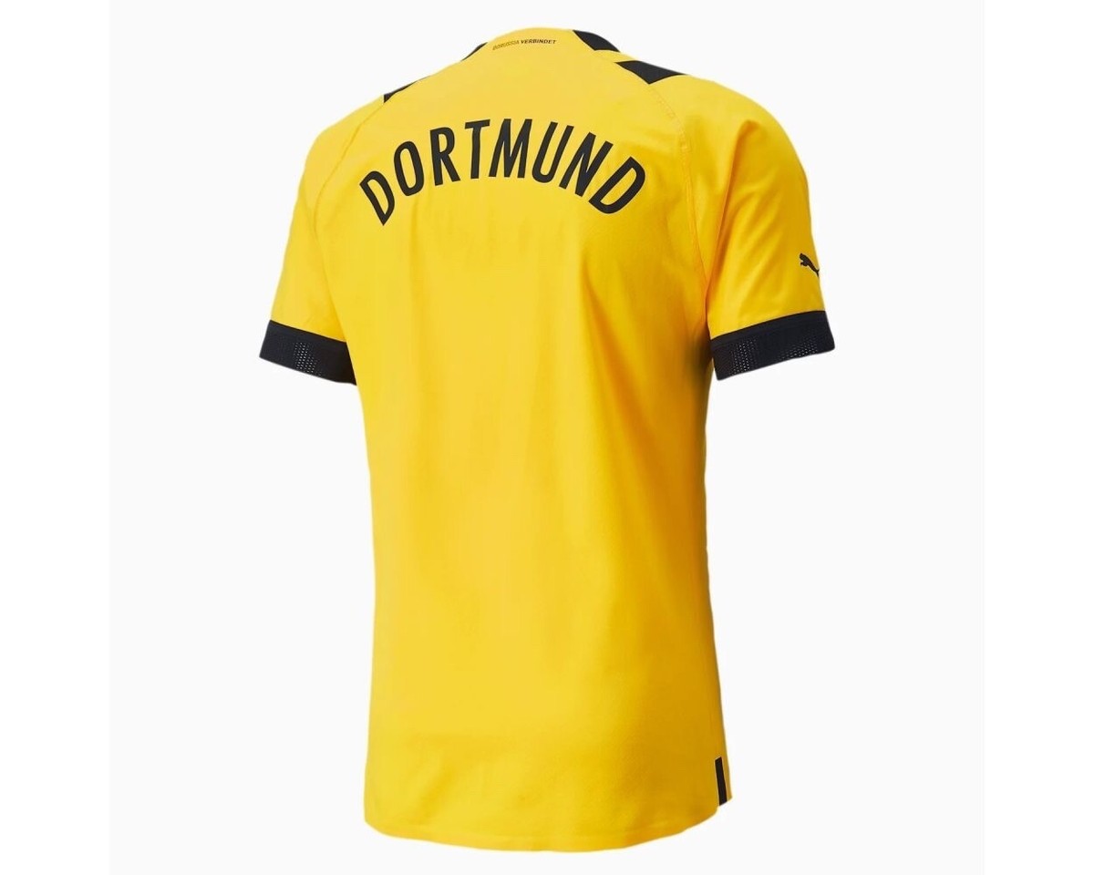 765883-01 Puma Borussia Dortmund 22/23 Yellow Black Size
