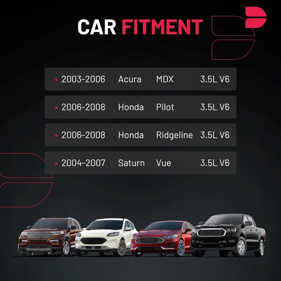 6PCS Ignition Coil + 6PCS Spark Plug Pack For 2003-2007 Honda Pilot 3.5L UF400 - Изображение 3 из 4