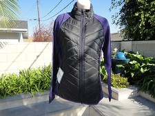 Smartwool 120 Corbet Jacket, Black/purple Wmns, Embroidered Brand,msrp $210, Nwt