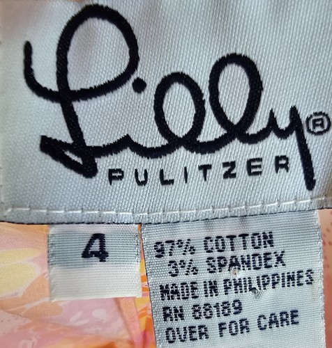 Lilly Pulitzer Womens Capri Pants Size 4 Multicolor Firefly NEW - Picture 12 of 24