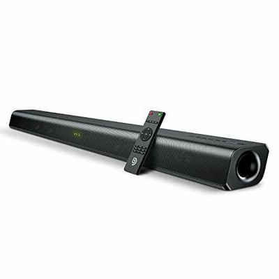 soundbar 2.1 home subwoofer brookstone 37