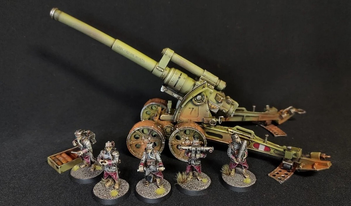 Canon Earthshaker Redmakers + équipage – Peinture Pro – Édition Exclusive (occasion)
