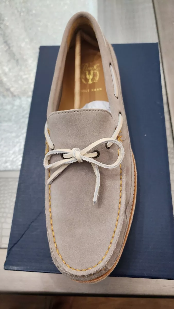 Man s Boat Shoes Cole Haan Pinch Rugged Camp Moccasin Loafer eBay