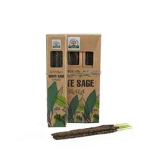 Orkay Namaste India White Sage Incense Sticks Masala Box Agarbatti 25g X 12 Pack