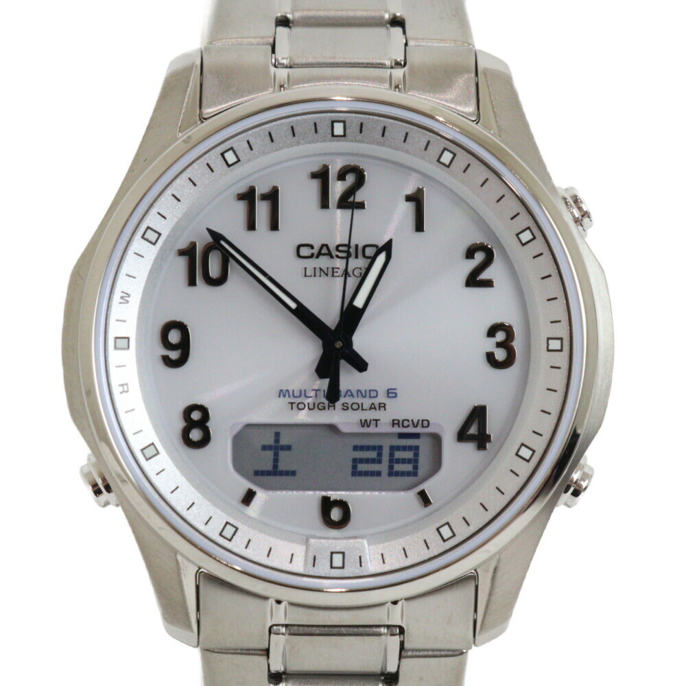 Casio LCW-M100TSE-7AJF Titanium Solar Analog-Digital Watch