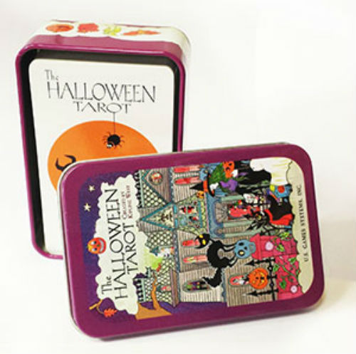 HALLOWEEN TAROT TIN BOX DECK CARDS KIPLING WEST ESOTERIC US GAMES SYSTEMS NEW - Bild 10 von 10