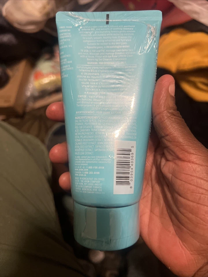 AVON ANEW ISA KNOX ЧИСТЫЙ БАЛАНС ГЕЛЬ ОЧИЩАЮЩЕЕ СРЕДСТВО 5 унций новый запечатанный! - Изображение 2 из 2