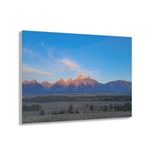 Teton National Park Acrylic Print. Mountains Landscape.