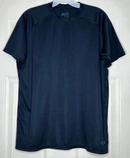 XGO Short Sleeve Shirt Men XL Blue Navy Level 1  Acclimate Dry Made in USA