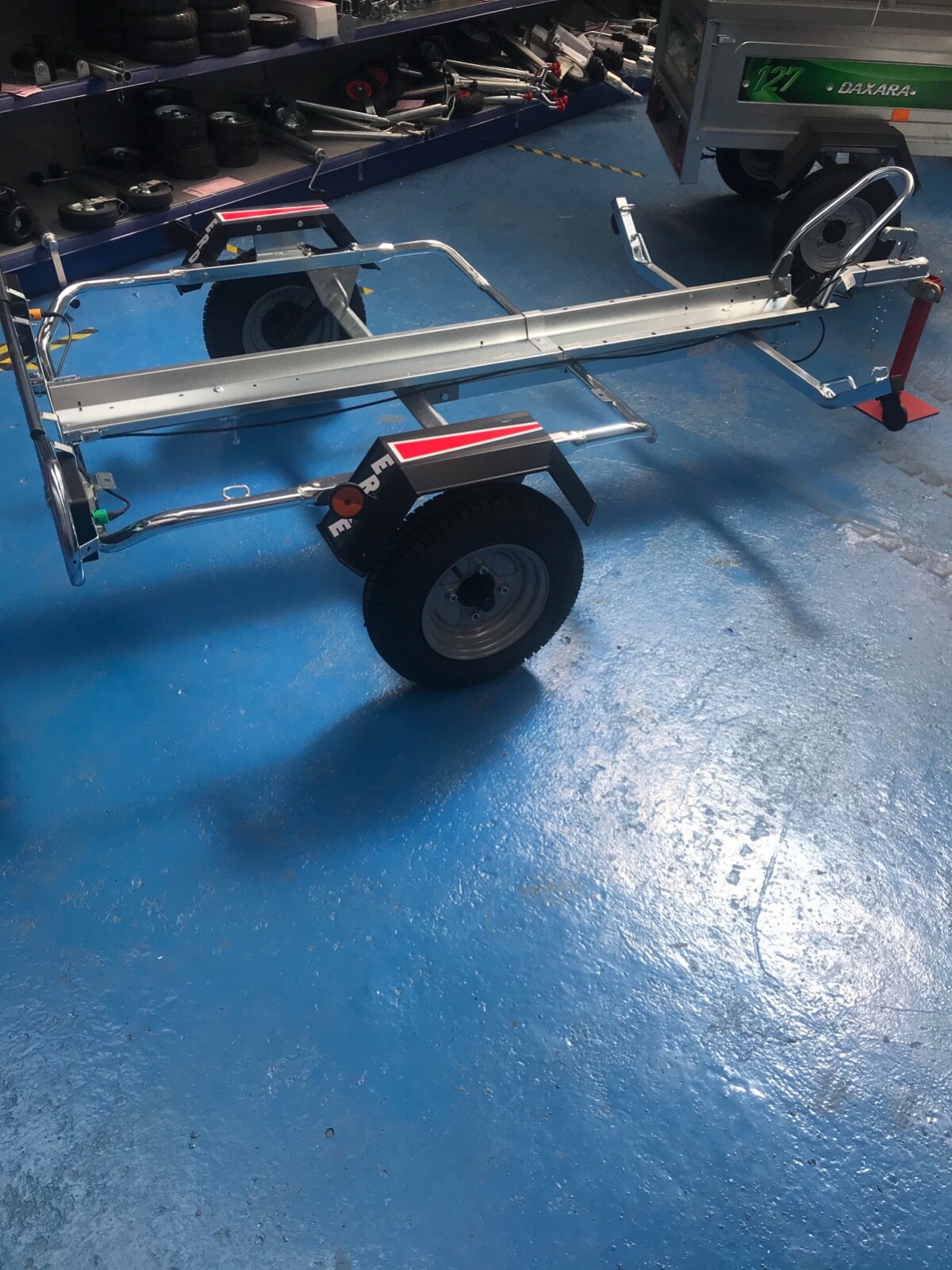 Erde PM310 Single Motorcycle Trailer eBay