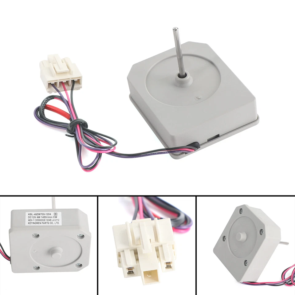 MOKINGDA DC 12V Kühlschrank Reverse Rotary Lüftermotor Für Hisense KBL-48ZWT05-1204B