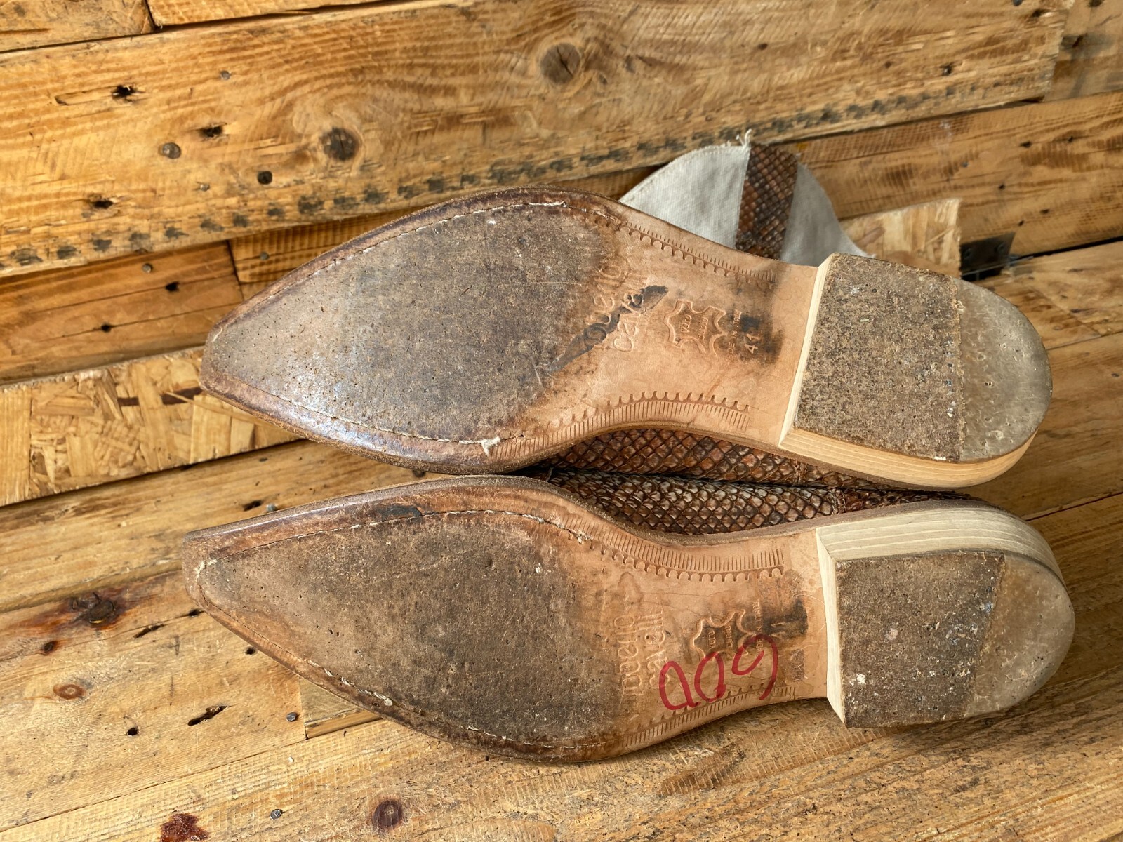 Roberto cavali western cowboys python  exotic, sn… - image 18