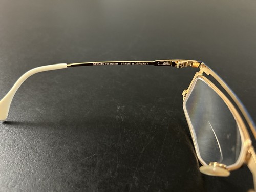 Cazal Vintage Eyeglasses Model 235- Col.367-Gold & Bue, Light Blue *Used* - Picture 10 of 24