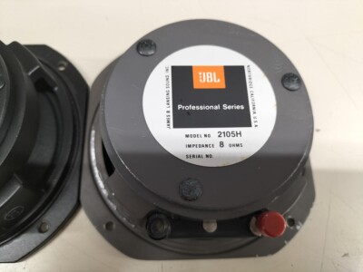 JBL 2105 13cm Cone Speaker Unit Pair 8Ω Used JP | eBay