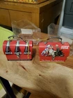 Vintage Lot of 2 Coca Cola Lunch Box Ornaments