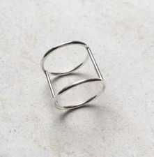 geometric Ring925 Sterling silver Band Statement Ring Handmade Ring All Size