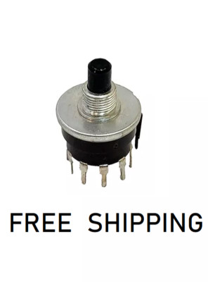 (1x) 1A - 115VAC / 28VDC -36° - Single Deck - 3 Position Grayhill 24P36-01-1-03N