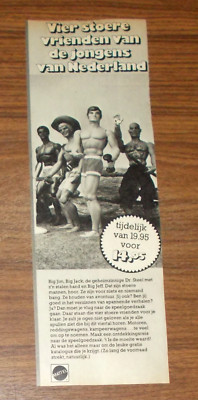Seltene Werbung BIG JIM Big Jim Big Jeff Big Jack Dr. Steel 1977