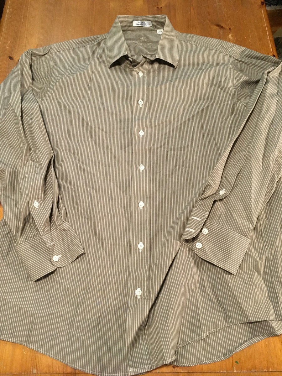 burberry dress shirt ebay Burberry London Blue Dress Shirt with Nova Check Print Contrast 16.5 R