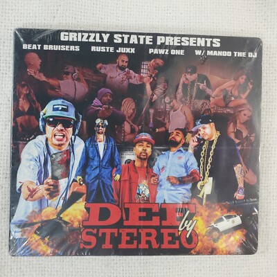 Grizzly State Present Beat Bruisers Ruste Jux Pawz One Mando DJ Def Stereo Rap 