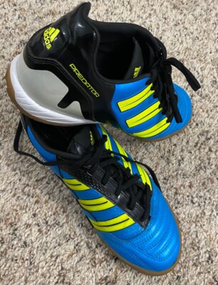 Adidas Shoes Mens 7 Predator Adipower 2011 G40935 Blue Yellow